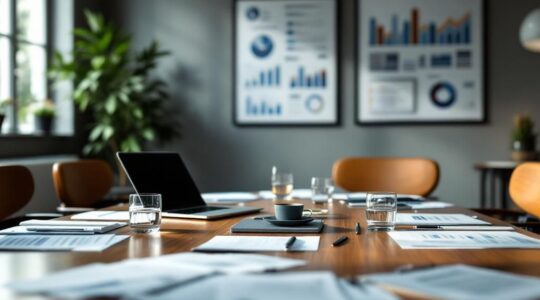 bureau salle de réunion en pause